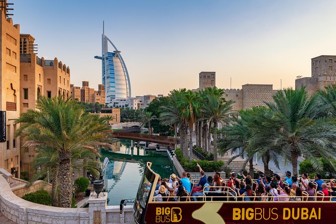 Big Bus Dubai and Abu Dhabi Twin City Ticket: Hop-On Hop-Off Tours - Dubai Mall, Burj Khalifa, and the modern city route
