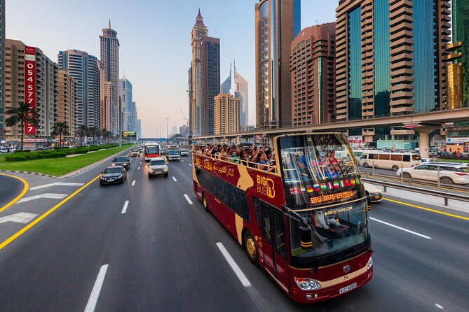 Big Bus Dubai Hop-On, Hop-Off Sightseeing Tour by Open-Top Bus - FAQ