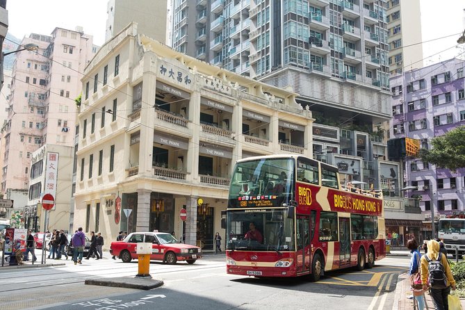 Big Bus Hong Kong Open Top Hop-On Hop-Off Sightseeing Tour - Starting at Central Ferry Pier 7