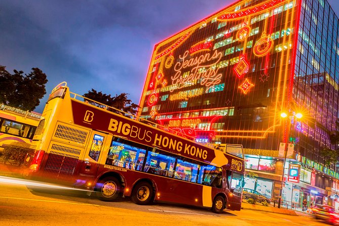 Big Bus Hong Kong Panoramic Night Tour by Open-Top Bus - Meeting points, timing, and practical planning