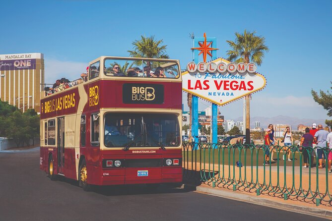 Big Bus Las Vegas: Hop-On Hop-Off Sightseeing Bus Tour - Excalibur and the southern Strip