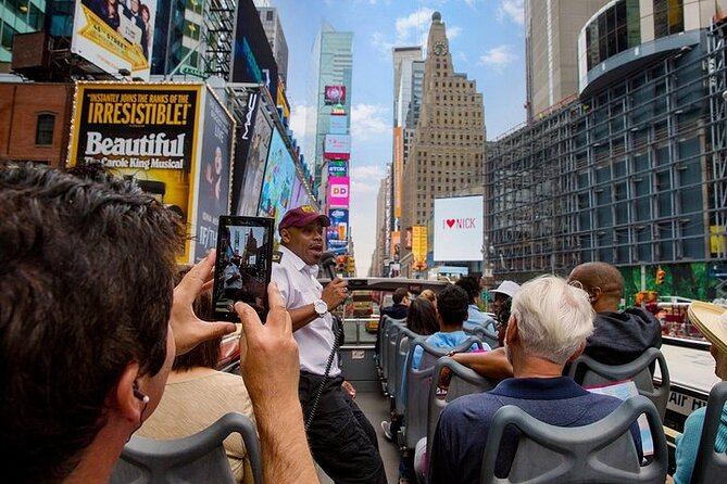 Big Bus NYC: Hop-On Hop-Off Sightseeing Tour by Open-top Bus - Big Bus NYC is best for seeing the city before choosing where to walk