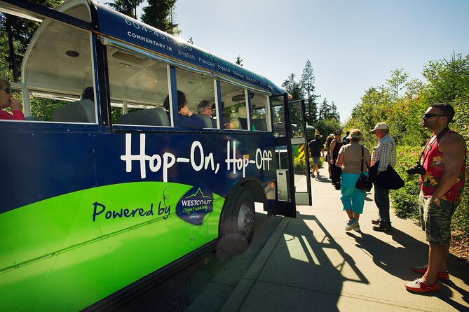 Big Bus Vancouver Hop-On Hop-Off Sightseeing Tour - Recorded audio or a guide like Sherry
