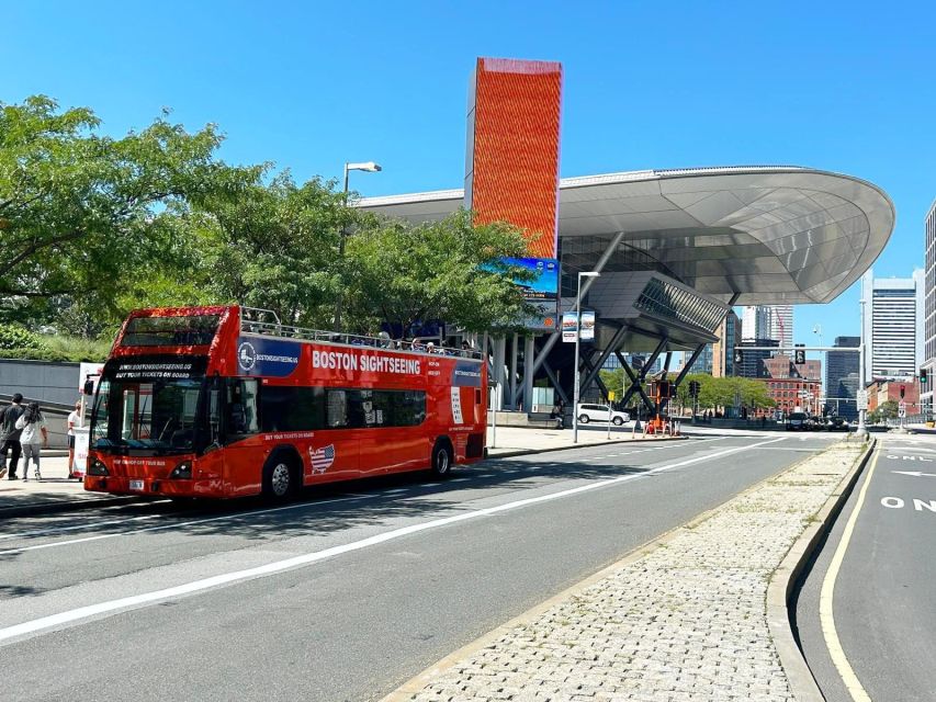 Boston: Hop-On Hop-Off Double-Decker Bus Sightseeing Tour - Stop 1: New England Aquarium and the waterfront