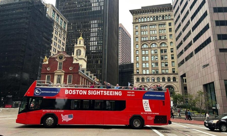 Boston: Hop-On Hop-Off Double-Decker Bus Sightseeing Tour - Stop 2: Old State House Museum and the old city center