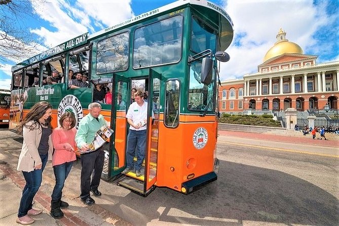 Boston Hop-On Hop-Off Trolley Tour with 13 Stops - The Green City loop, Stop 1 to Stop 6