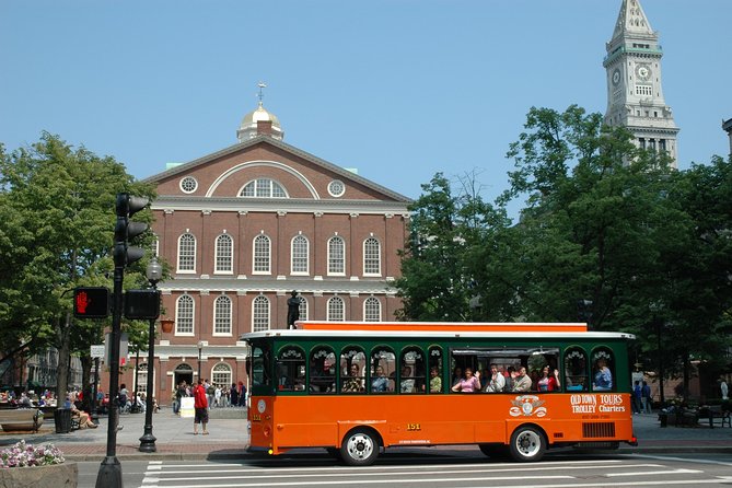 Boston Shore Excursion: Boston Hop-On Hop-Off Trolley Tour - The Seaport, Tea Party Museum, and cruise terminal