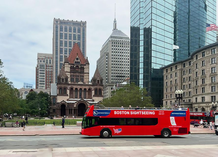 Boston Sightseeing: Single Ride Pass With Double-Decker Bus - A high view of Boston in just 80 minutes