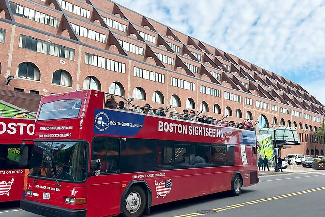 Boston Sightseeing Single Ride Pass With Double Decker Tour Bus - A quick ride through Boston’s many personalities
