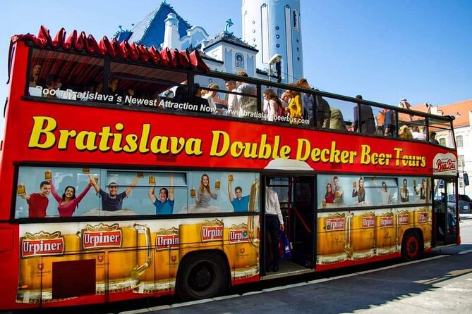 Bratislava Double Decker Beer Tour - Is the $533.37 group price good value?