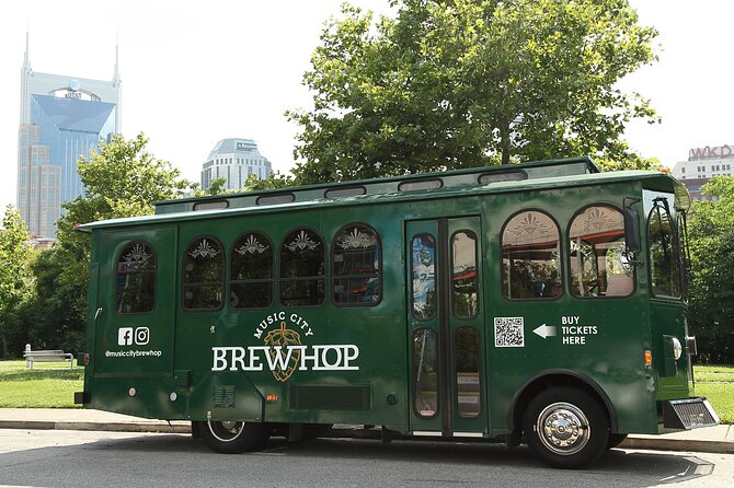 Brewery Hop-On Hop-Off Trolley Tour of Nashville - Six Nashville beer stops without the Broadway shuffle
