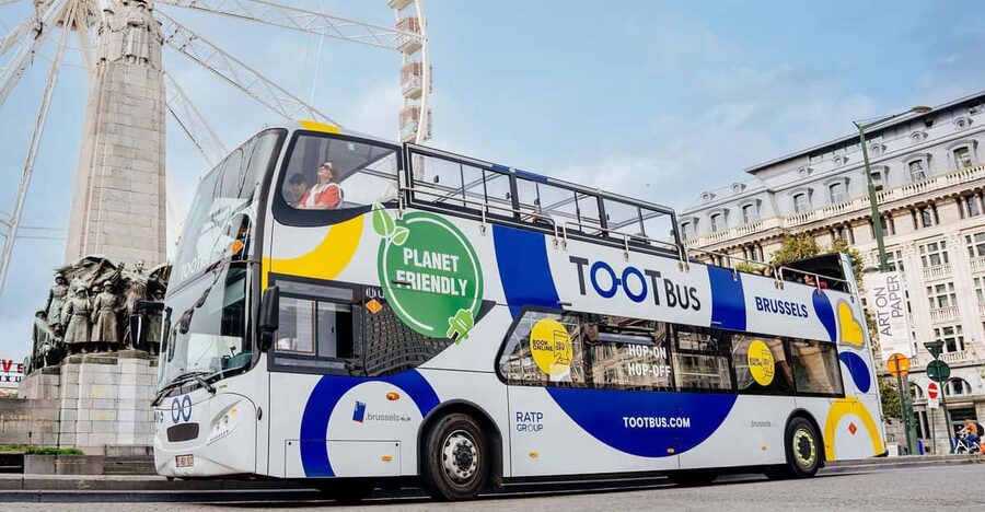 Brussels: Hop-On Hop-Off Bus Tour& Belgian Beer World Museum - Key points at a glance
