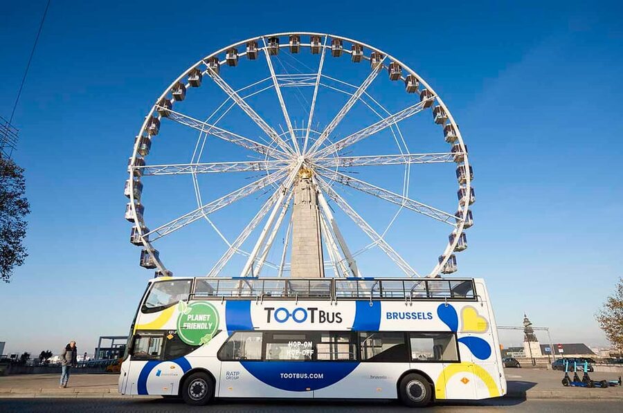 Brussels: Hop-On Hop-Off Bus Tour& Belgian Beer World Museum - Audio guides, walking tours, and practical comfort