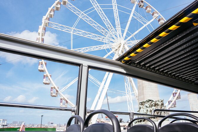 Brussels Tootbus Discovery Hop-on Hop-off and Ferris Wheel - Following the route from Rue du Cardinal Mercier