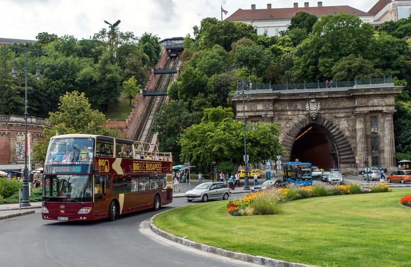 Budapest: Big Bus Hop-On Hop-Off Tour by Open-top Bus - Margaret Bridge, Margaret Island, and Parliament