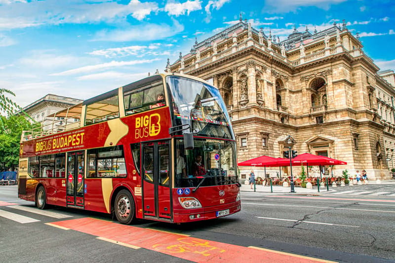 Budapest: Big Bus Hop-On Hop-Off Tour by Open-top Bus - Andrassy Avenue, Heroes’ Square, and the thermal baths