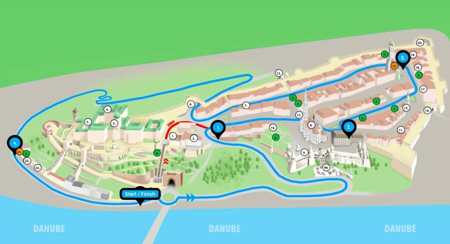 Budapest: Official Buda Castle Electric Hop-On Hop-Off Bus - Key points to know before you go