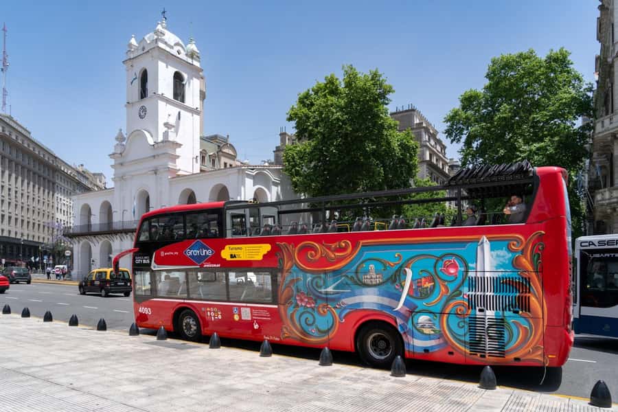 Buenos Aires: Hop-On Hop-Off City Bus Tour - Congress, San Telmo, and the southern neighborhoods