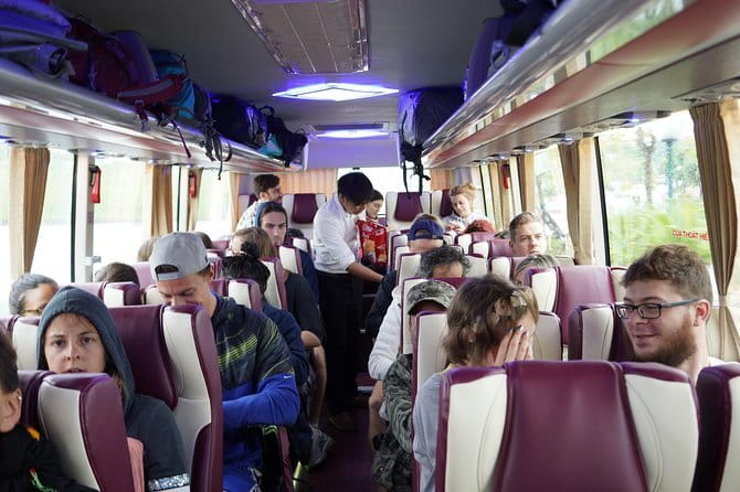 Bus Cat Ba island to Ha Noi - The speedboat crossing and the handoff to the bus