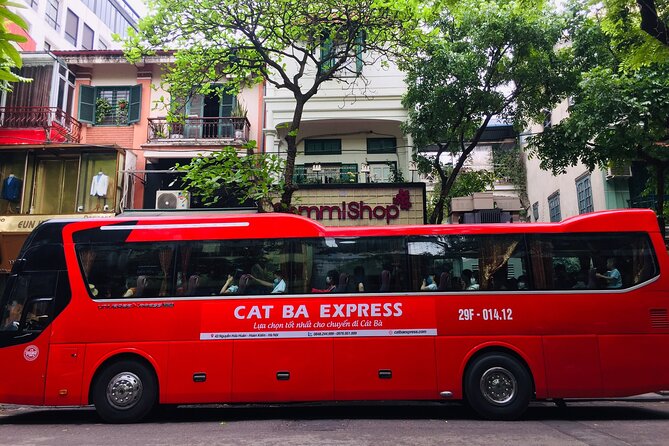 Bus Hanoi to Cat Ba Island with Cat Ba Express - The Hanoi pickup and the ride to Got Station