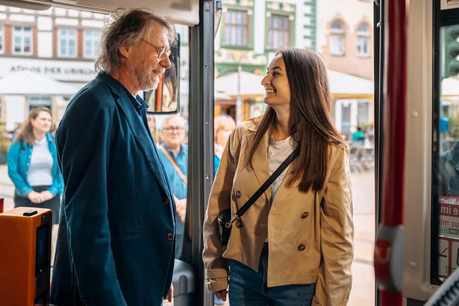 Bus tour through Erfurt's old town - Is $17 a fair price?