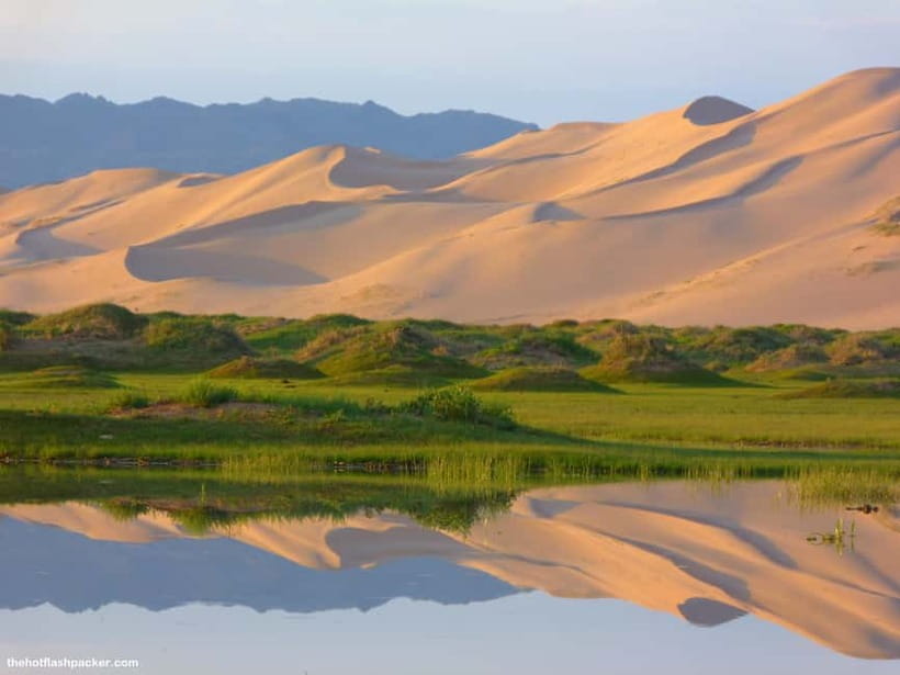 Bus tour to visit Gobi 4 day - Day one: Ulaanbaatar to Dalanzadgad, then Yol Valley