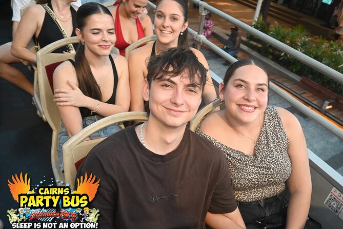 Cairns Party Bus Pub Crawl Night Out Experience - Five Cairns bars, one planned route