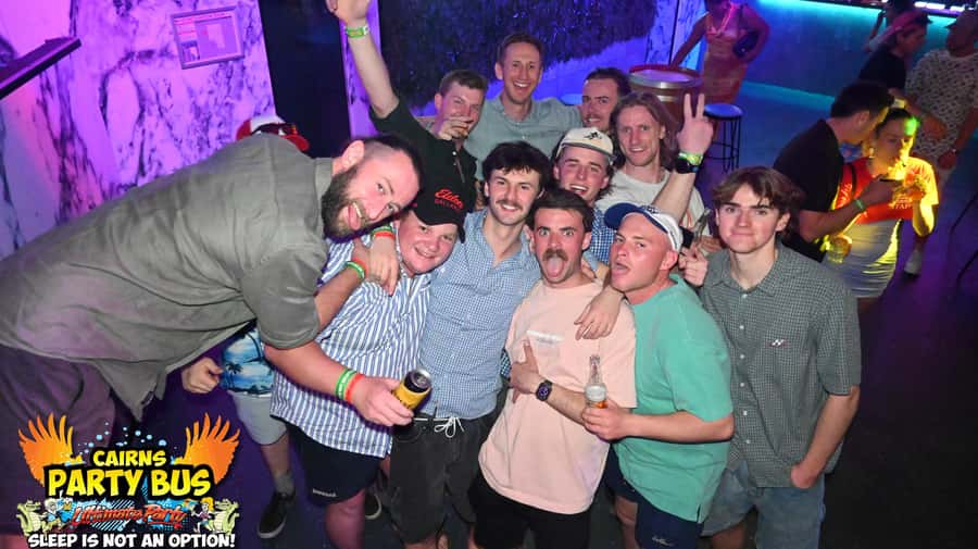 Cairns: Ultimate Party Bus with drinks included - What the Cairns Party Bus is really offering