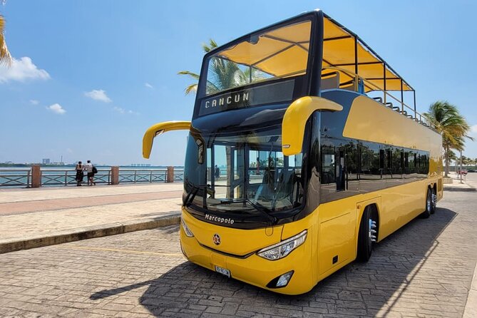 Cancun City Sightseeing and Shopping Tour on a Double Decker bus - What the $55 Cancun tour is really like