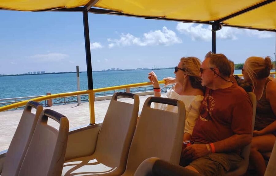 Cancun: Guided City Tour with Shopping by Double Decker Bus - Boulevard Kukulcan is the scenic heart of the bus ride