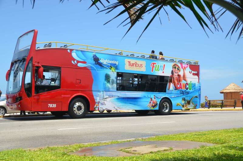 Cancun: Hop-On-Hop-Off Sightseeing Bus Tour - The Centro route, from ADO to Mercado 28