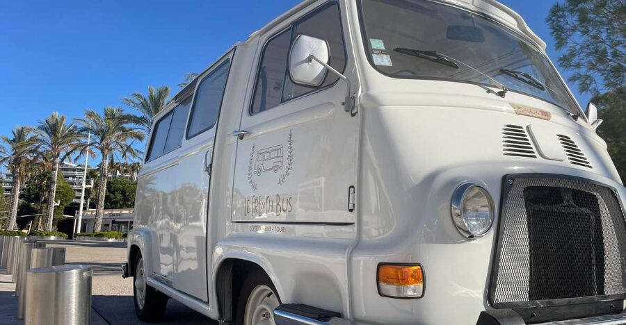 Cannes 2 Hours : Privat City Tour in a French Vintage Bus - Port of Cannes and the opening view