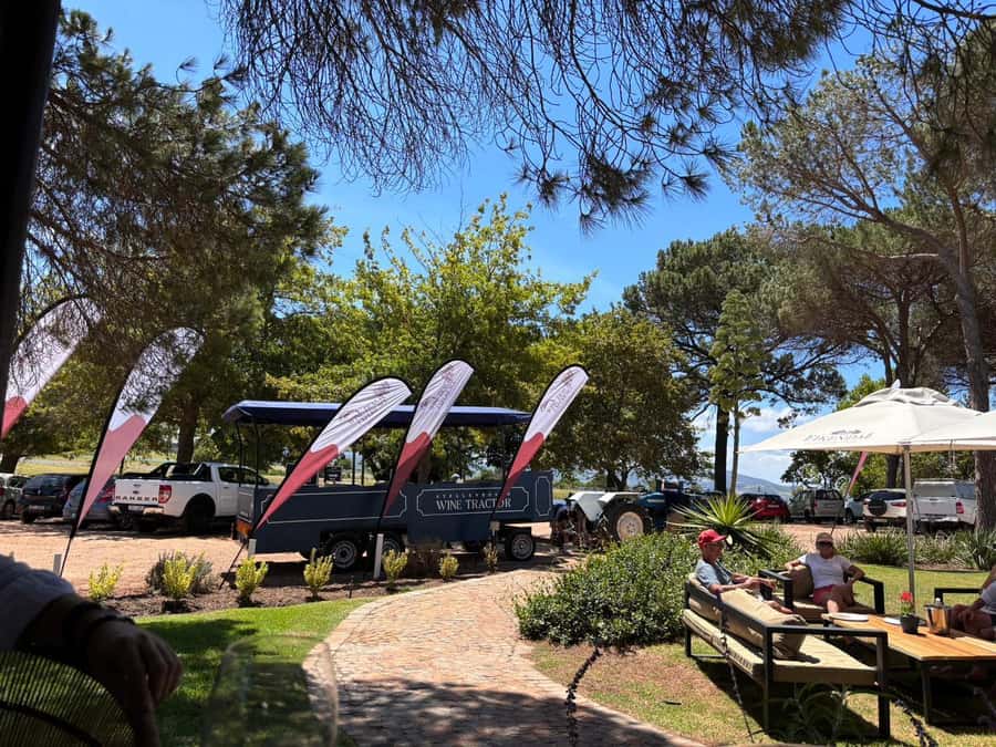 Cape Town: Stellenbosch Hop-On Hop-Off Tractor Transfer - Why the wine tractor works so well
