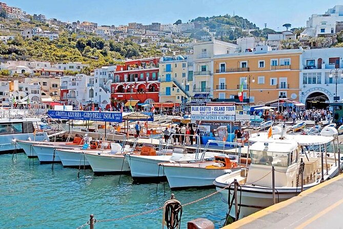 CAPRI - DIY Day Trip Package - BoatTour, BlueGrotto,Bus&Lunch - Take the bus uphill to Anacapri