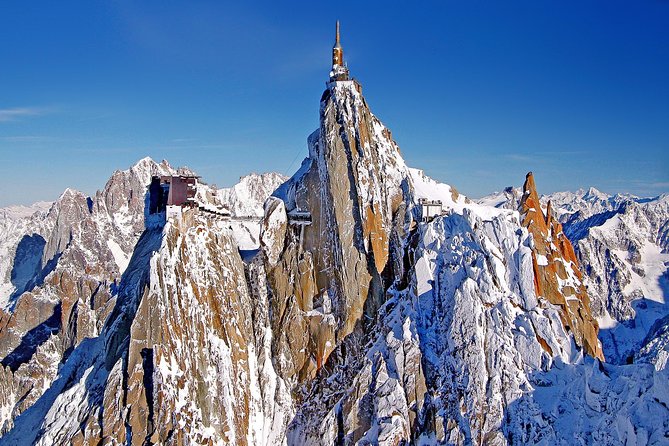 Chamonix & Mont Blanc Panoramic Sky-Glass Bus Guided Day Trip - Aiguille du Midi at 3,842 meters