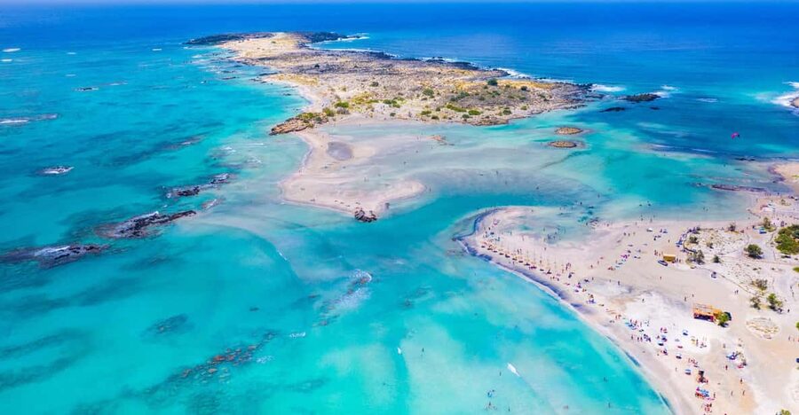 Chania: Elafonissi Beach and Elos Village Day Tour by Coach - The 30-minute café stop