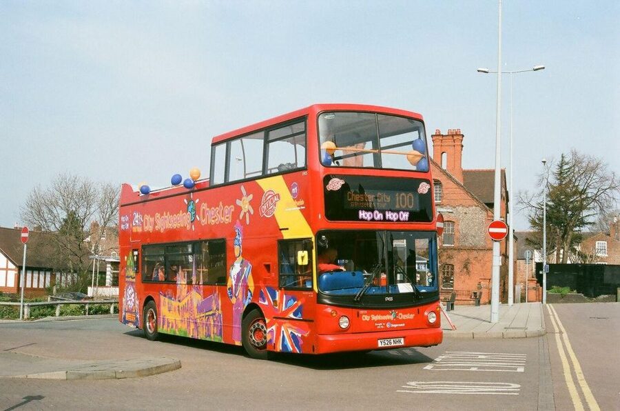 Chester: City Sightseeing Hop-On Hop-Off Bus Tour - Stop 1 to Stop 4: station access and the eastern approach