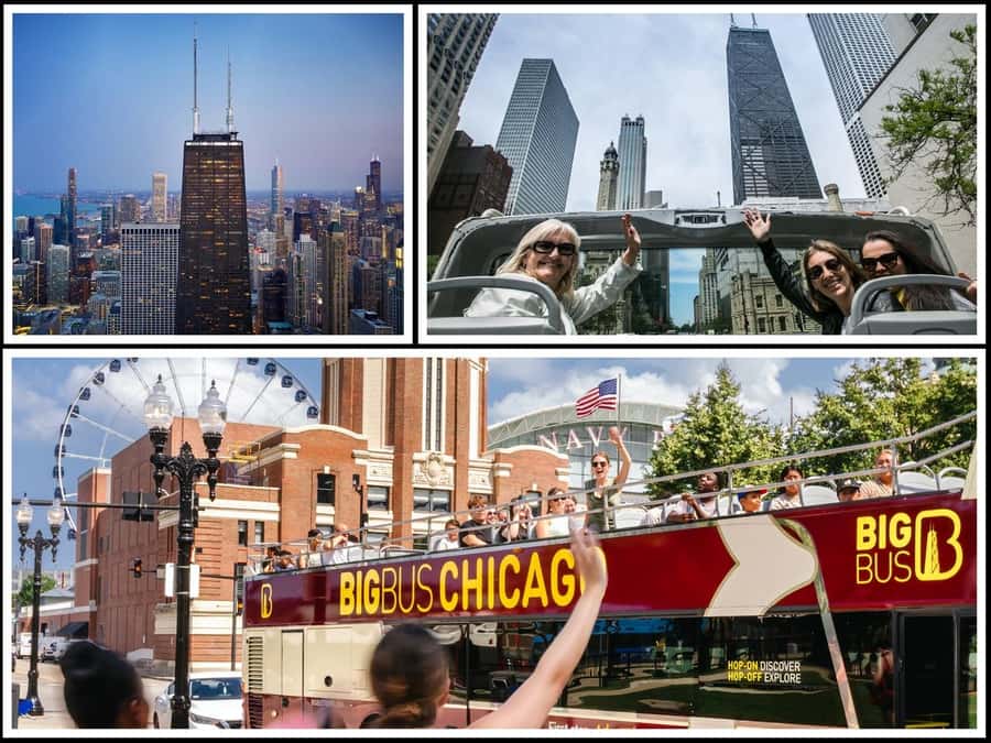 Chicago: 360 CHICAGO & Hop-on Hop-off Bus Tour (Save 20%) - Starting at Wacker Drive