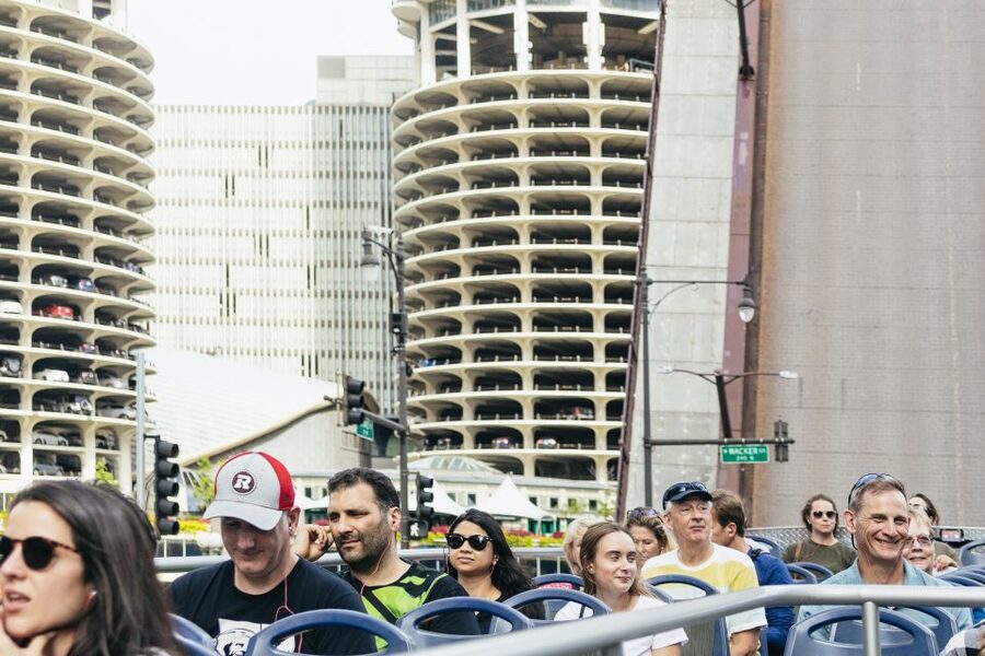 Chicago: Hop-on Hop-off Sightseeing Tour by Open-top Bus - The Water Tower, Magnificent Mile, and 360 Chicago