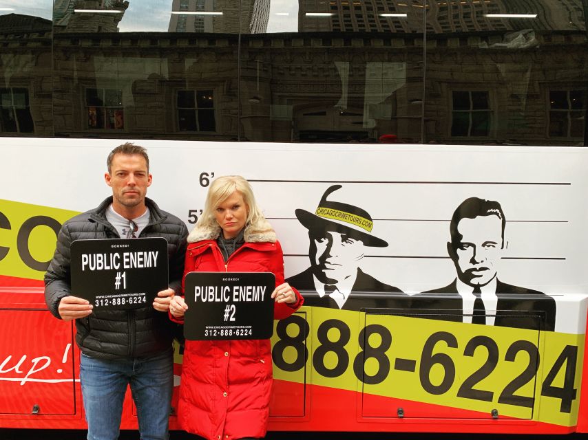 Chicago: Mob and Crime Bus Tour - From the Chicago River to River North