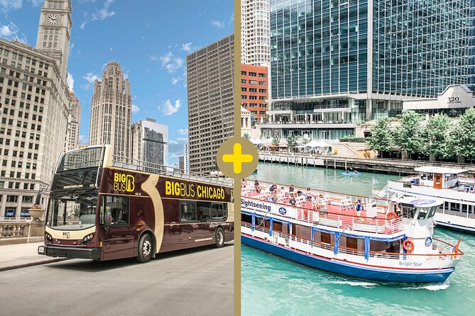 Chicago River Architecture Tour and Big Bus Hop-on Hop-off Tour - Key points to know before you book