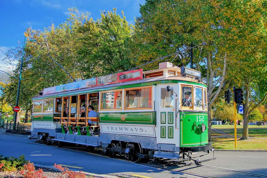 Christchurch: Hop-On Hop-Off Tour by Vintage Tram - Riverside Market for food and city life