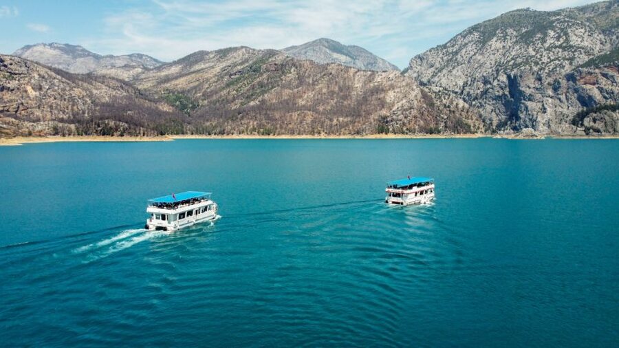 City of Side: Green Lake Boat and Cabrio Bus Tour - The Kulliye Mosque and a taste of local food