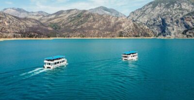 City of Side: Green Lake Boat and Cabrio Bus Tour