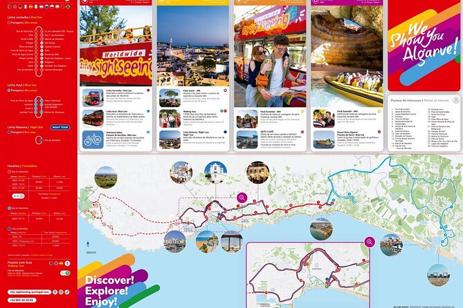 City Sightseeing Albufeira Hop-On Hop-Off Bus Tour - São Rafael and the Albufeira Marina