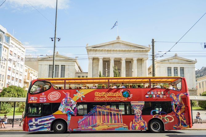 City Sightseeing Athens, Piraeus & Beach Riviera Hop-On Hop-Off Bus Tours - Syntagma, Plaka, and the Acropolis stops