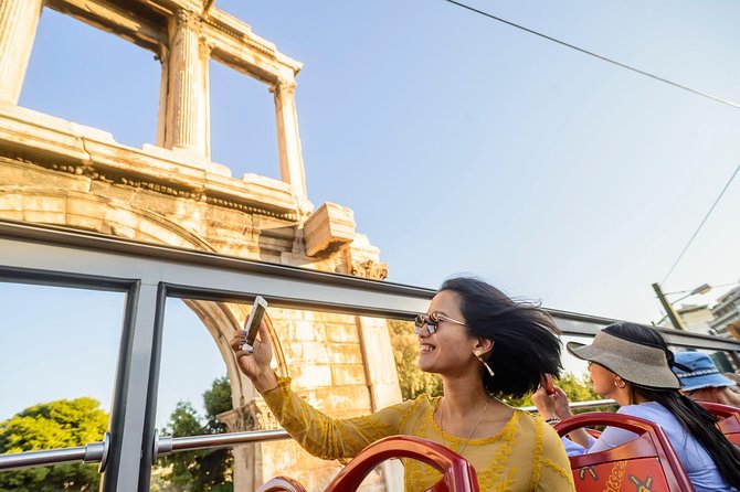 City Sightseeing Athens, Piraeus & Beach Riviera Hop-On Hop-Off Bus Tours - Audio commentary, Wi-Fi, and the open top