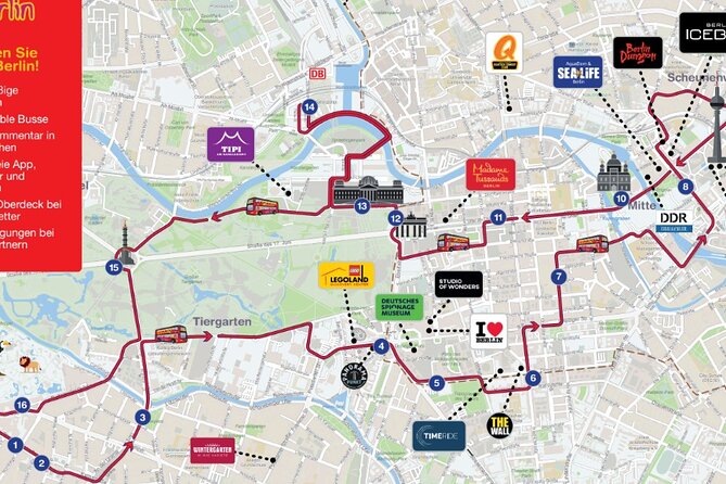 City Sightseeing Berlin Hop-On Hop-Off Bus Tour - Brandenburg Gate, the Reichstag, and Berlin’s government quarter