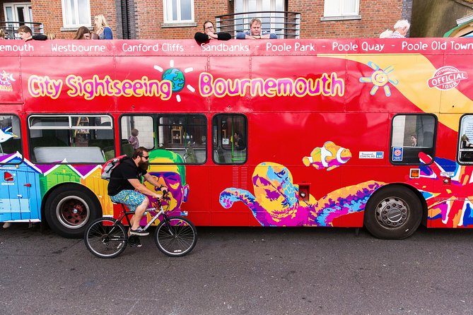 City Sightseeing Bournemouth Hop-On Hop-Off Bus Tour - Sandbanks: several stops, different uses