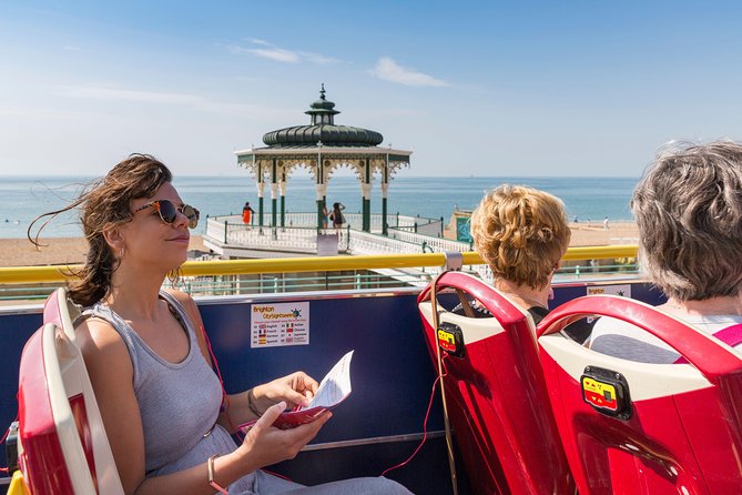 City Sightseeing Brighton Hop-On Hop-Off Bus Tour - The full route from Palace Pier to Brighton Marina